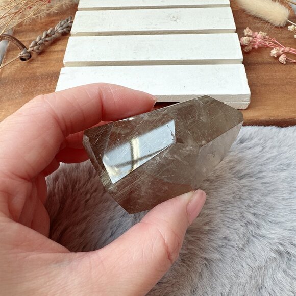 Gorgeous Rutilated Quartz Free Form - Picture 3 of 7